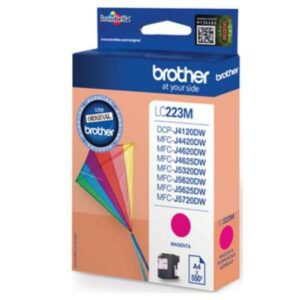 Brother Cartuccia Ink-Jet Magent 550Pag Lc223Bkbp Compatibili Mfcj4620 LC223MBP