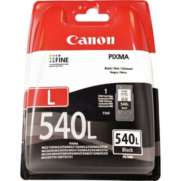 Canon Cartuccia Ink Jet Nero Serbatoio Pg 540L Bk No Blister 5224B001