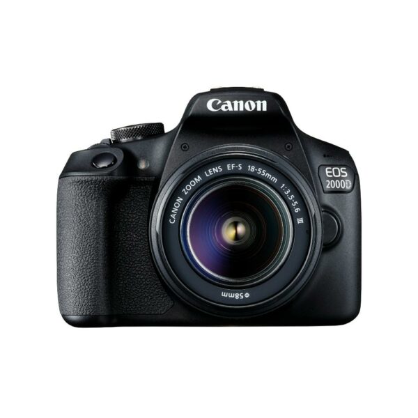 Canon EOS 2000D Obiettivo EF S 18 55mm IS II Fotocamera
