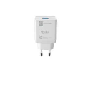 Caricabatterie Qc USB X Huawei Nero CellularLine