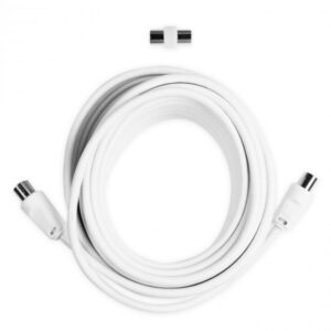 Cavo Antenna 9.5MM A 9.5MM M/F 10Mt Bianco Ekon
