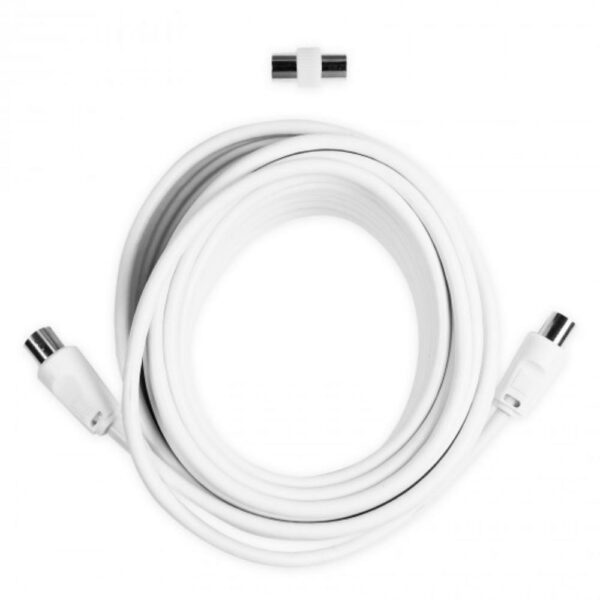 Cavo Antenna 9.5MM A 9.5MM M F 10Mt Bianco Ekon