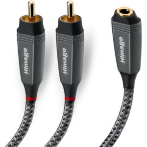 Cavo Audio Himage Jack 3.5Mm Femmina A 2Rca Maschio 1.5M