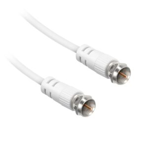 Cavo Satellite Tipo F M/M 5Mt Bianco Ekon