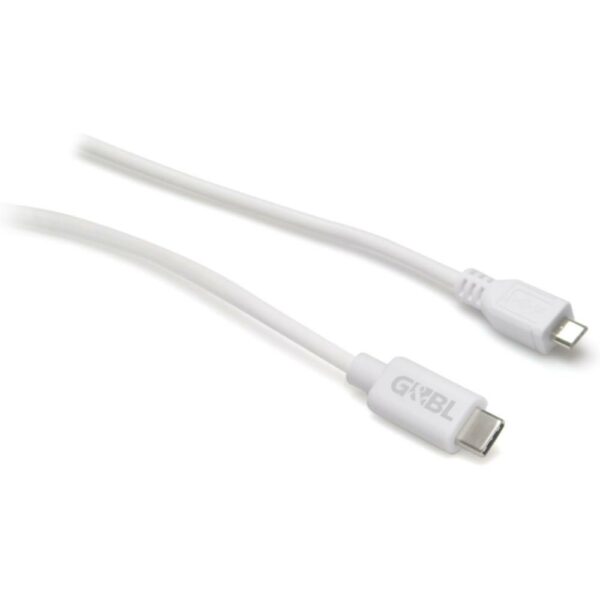 Cavo USB C 3.1 Micro USB 2.0 1Mt Bianco 3803 GBL