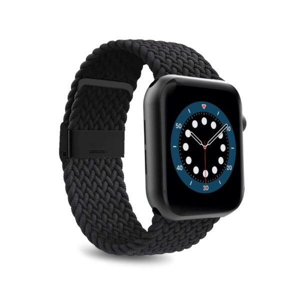 Cinturino Apple Watch Loop 38 41MM Nylon Nero Puro