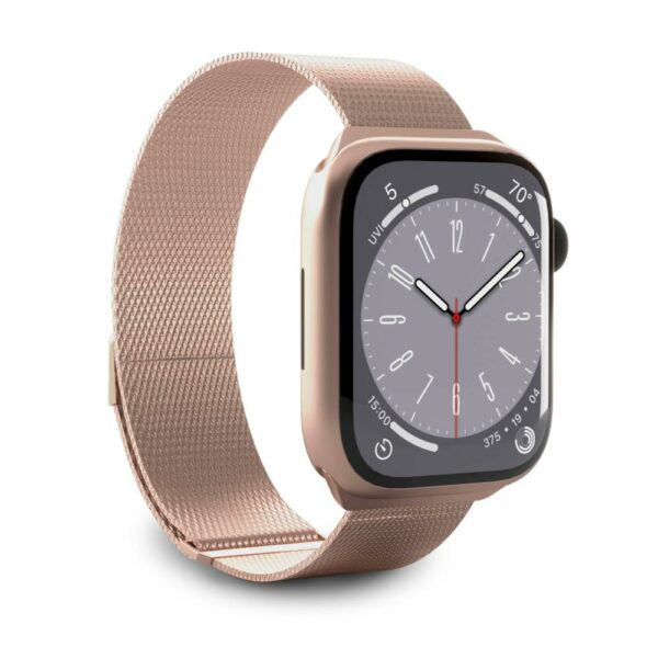 Cinturino Milanese per Apple Watch 38 40 41MM Rosa Puro