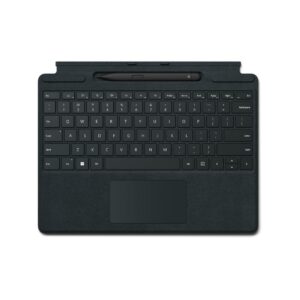 Cover Con Tastiera X Surface Pro Nero+Slot+Penna Microsoft 8X600010