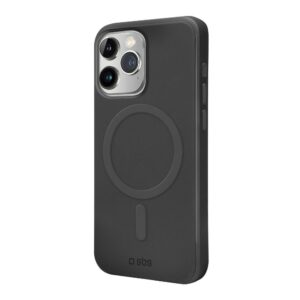 Cover Instinct Mag iPhone 15 Pro Max Nero SBS