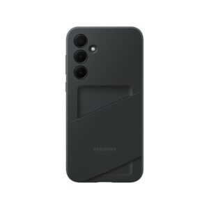 Cover Samsung A35 Card Slot Nero