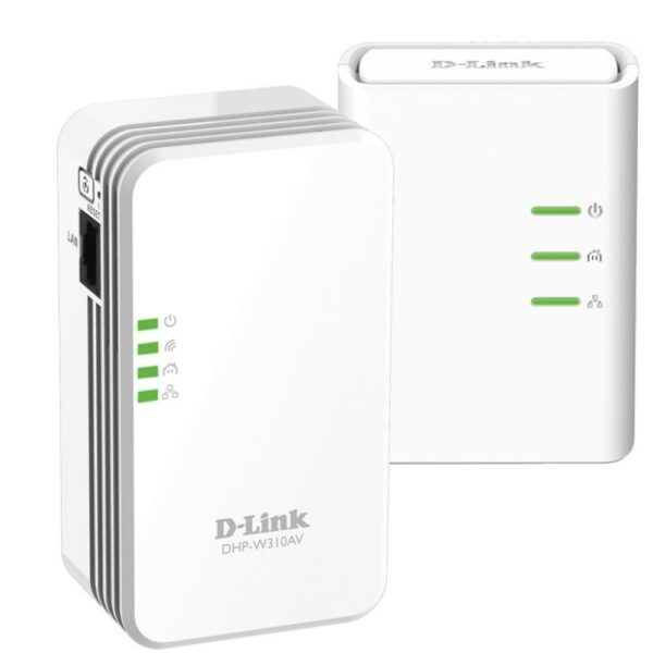 D Link Kit Powerline 500M Homeplug Av Wi Fi N300 Mini