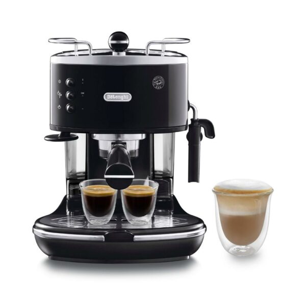 De Longhi Macchina Caffe Cialde Polvere 1100W 1.4LT 15Bar Nero