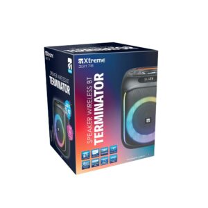 Diffusore Bluetooth Ricaricabile 5.1 40W con Led + Microfono Terminator Xtreme