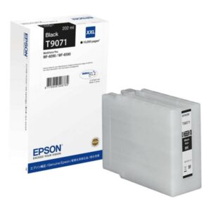 Epson Cartuccia Ink-Jet Nero 202ML Tanica XXL X WF-6XXX C13T907140
