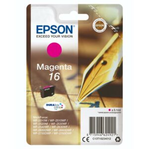 Epson Cartuccia Ink-Jet Penna E Cruciverba 16 Magenta T1623 C13T16234022