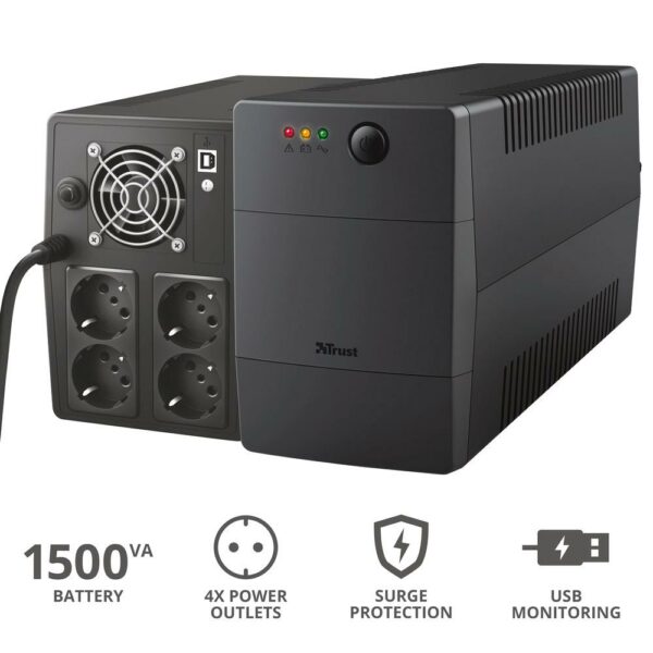 Gruppo Di Continuita Paxxon 1500Va 4Outlets Trust 23505