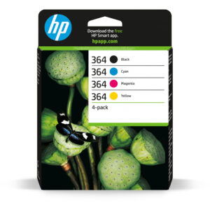 HP Cartuccia Ink-Jet Ciano/Mag./Giallo/Nero N.364Combopack N9J73AE