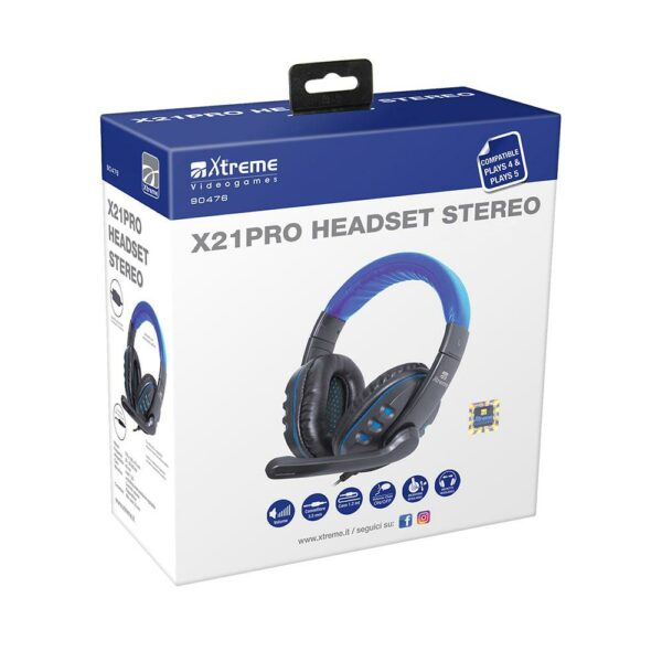 Headphone StereoMicrophone per PS4 xBox One Pc Xtreme