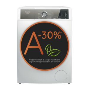 Hotpoint-Ariston H799GPOWERIT Lavatrice 9Kg Classe A-30% Vapore