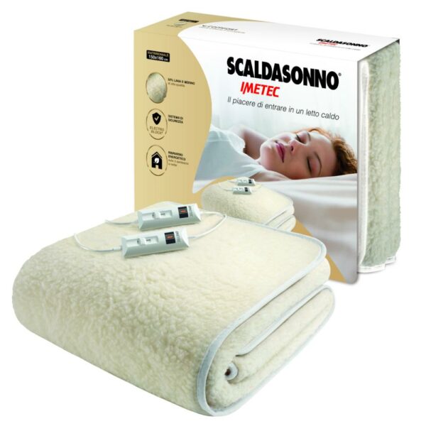Imetec Scaldasonno Comfort 2T 50Lana E Merino 150X160 16800