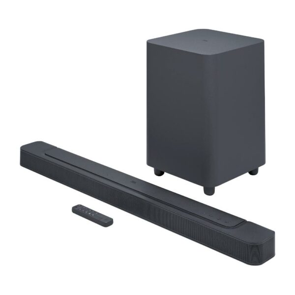 JBL Sound Bar 5.1 590W Bluetooth Wi Fi HDMI con Subwoofer Nero JBLBAR500PROBK