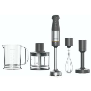 Kenwood Triblade XL+ Grey Frullatore a Immersione 1000W Velocità Variabile HBM60307GY