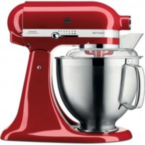 KitchenAid Impastatore 300W 4.8LT Accessorio Inox Rosso Imperiale 5KSM185PSEER