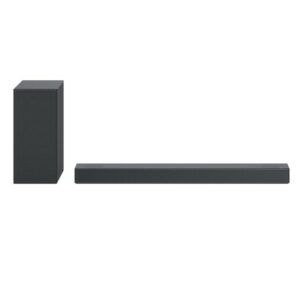 LG Sound Bar 380W 3.1.2Ch USB Bluetooth HDMI con Diffusore  Nero S75Q