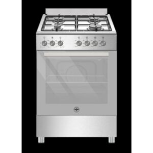 La Germania SE664EX24 Cucina 60Cm 4 Fuochi Gas Forno Elettrico Multifunzione Inox