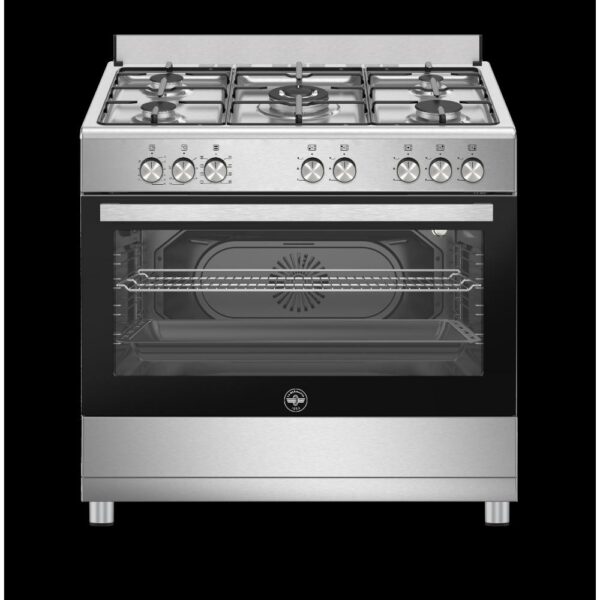 La Germania SE965EX24 Cucina 90Cm 5 Fuochi Gas Forno Elettrico Multifunzione