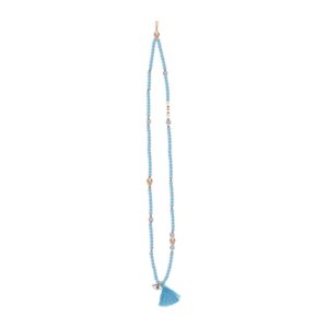 Laccio da Collo con perline blu Case&Me