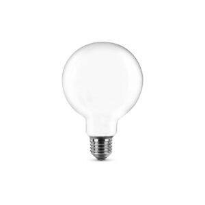 Lampadina Led Globo Opale Filamento E27 8W 6500K Fredda Nova Line