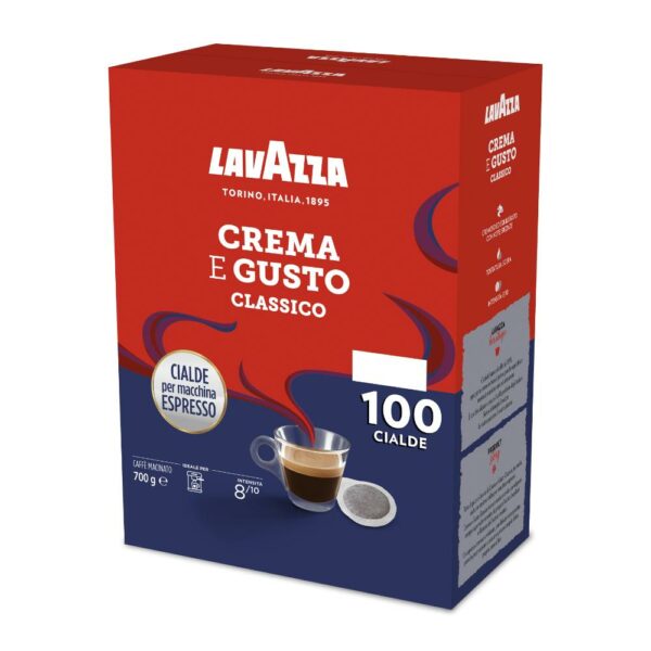 Lavazza Cialde Caffe ESE Crema e Gusto 100Pz