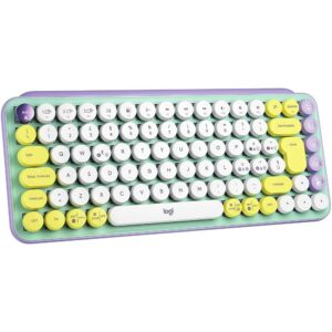 Logitech Tastiera Pop Keys Meccanica Wireless Bluetooth Mint