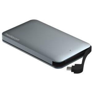 Mediacom Box Esterno Type-C Hard Case Sata 2.5" Alluminio MDS404