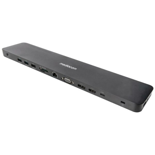 Mediacom Dock.Station USB con HDMI5USB2USB CVgaDp MDOCKTPCP