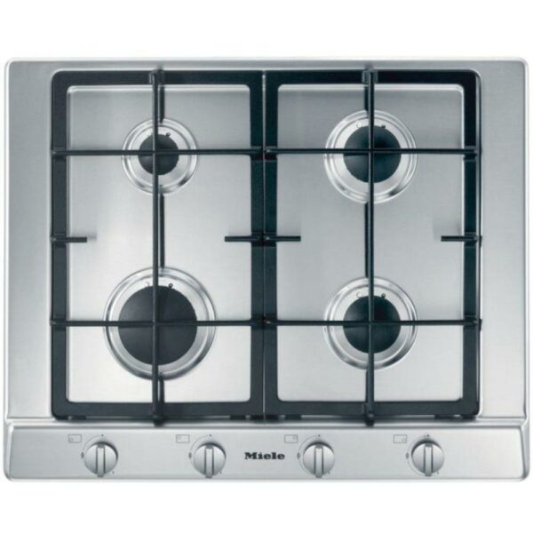 Miele KM2011G Piano Cottura Gas 65Cm Acciaio 4 Fornelli Valvolato Innova