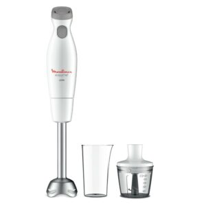 Moulinex Frullatore a Immersione 450W 0.8/0.5LT 2 Velocità + Turbo Easychef 2In1 DD4521