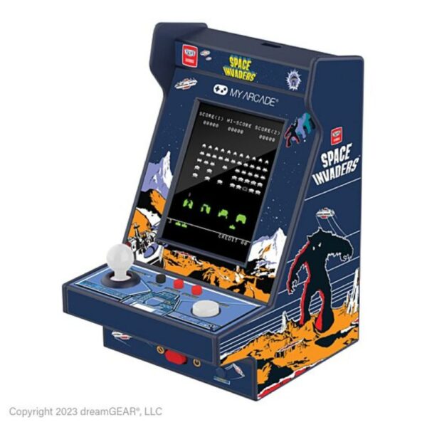 My Arcade Console Nano Player Pro 4.8 Space Invaders Portabable Retro A7005