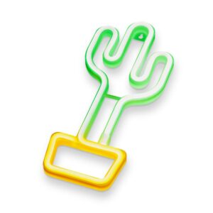 Neon Da Muro con Fori Aggancio A Parete Cactus CellularLine