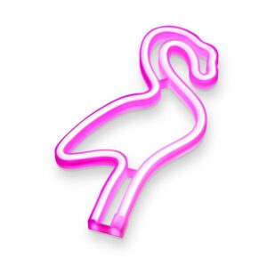 Neon Da Muro con Fori Aggancio A Parete Fenicottero CellularLine