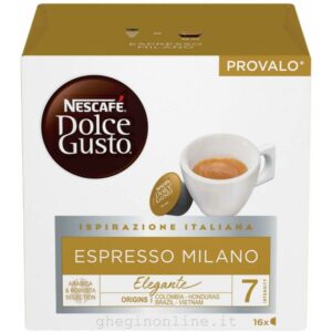 Nescafè Capsule Caffè Dolce Gusto Espresso Milano 16Pz