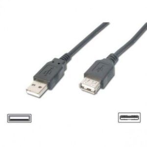 Nilox Cavo Prolunga USB 2.0 M/F 5Mt Nero