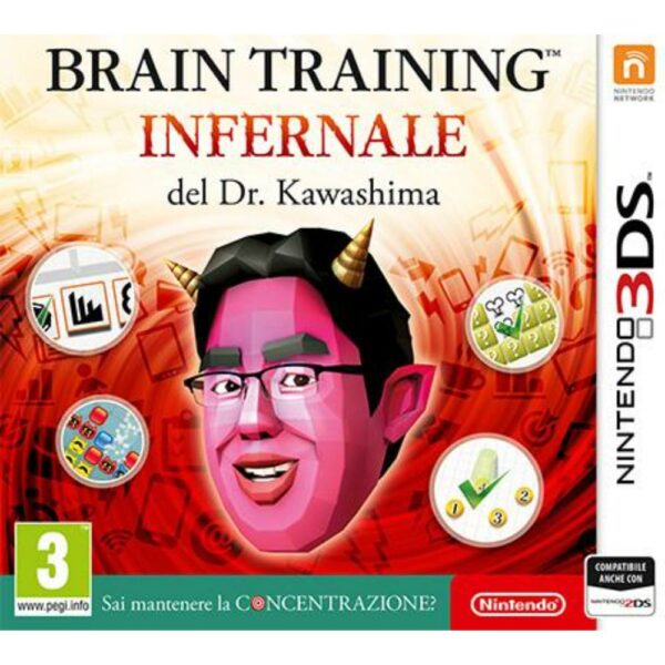 Nintendo Gioco 3Ds Brain Training Infernale Dott.Kawas