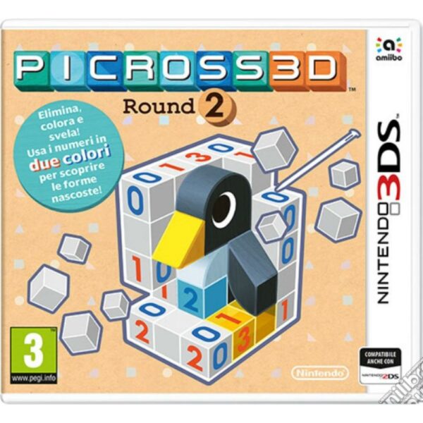 Nintendo Gioco 3Ds Picross 3D Round 2