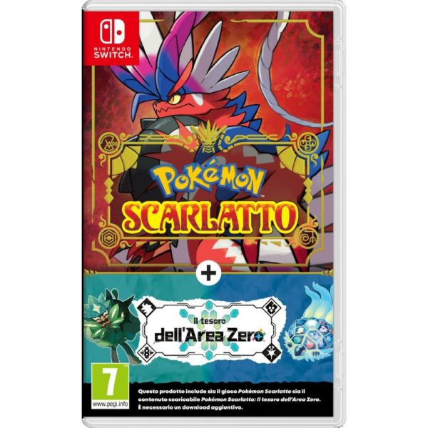 Nintendo Gioco Nintendo Switch Pokemon Scarlatto Tesoro Area Zero