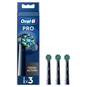 Oral-B Accessorio Testina Xf Cross Black 3Pz