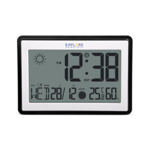 Orologio Radiocontrollato Fasi Lunari LCD Explore Scientific