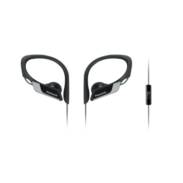 Panasonic Cuffia Auricolare In Ear Clip Sport con Microfono Nero RPHS35MEK