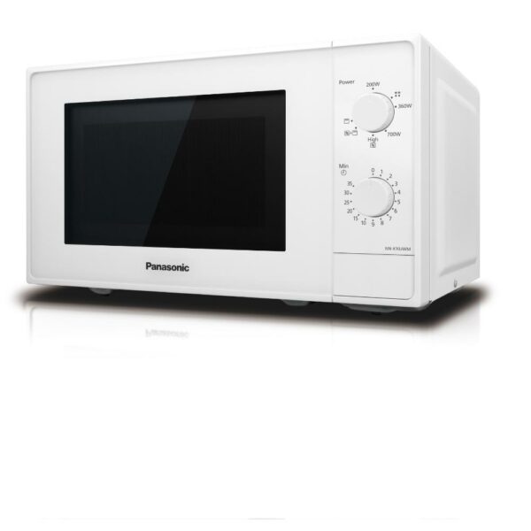 Panasonic Forno Microonde 800W 20LT con Grill 1000W Bianco NNK10JWMEPG